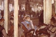 Edgar Degas Women on the terrace painting